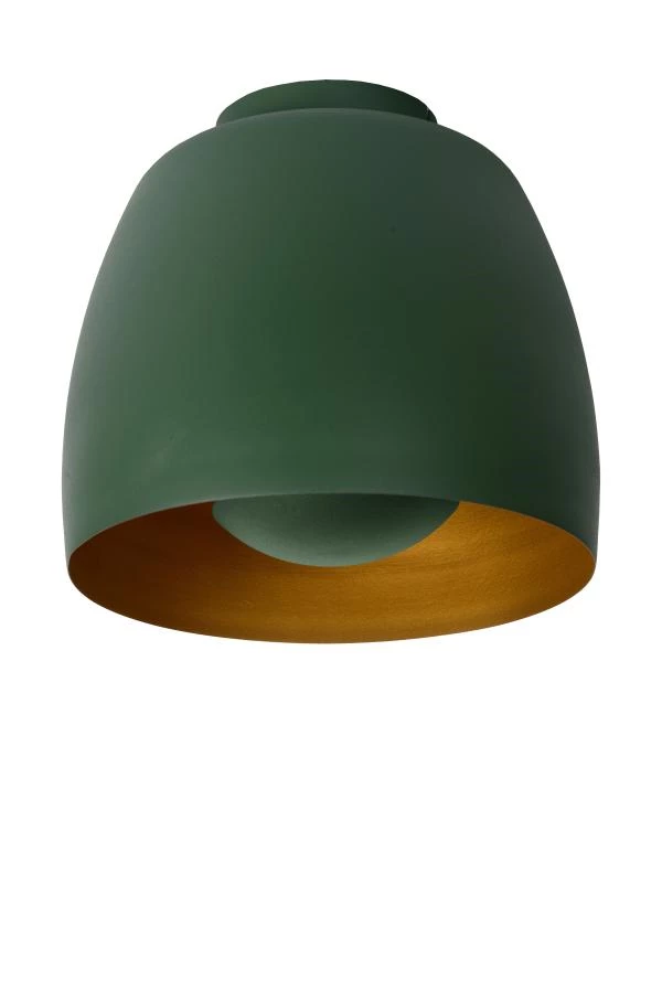 Lucide NOLAN - Deckenleuchte - Ø 24 cm - 1xE27 - Grün - UIT